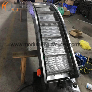 food grade stainless steel chain mesh conveyor