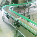 rulli gravitazionali motorizzati e trasportatori di catene di montaggio a catena in plastica