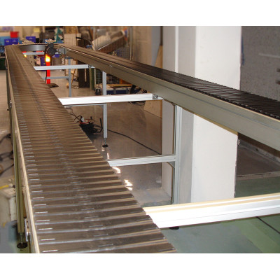 fabricantes modulares de cinta transportadora de cadena plástica para el procesamiento de almacén de fábrica