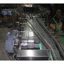 Sistemas de transporte de embotellado de cadena de transporte de acero inoxidable superior plana