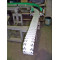 Factory material handling plastic flex conveyor system