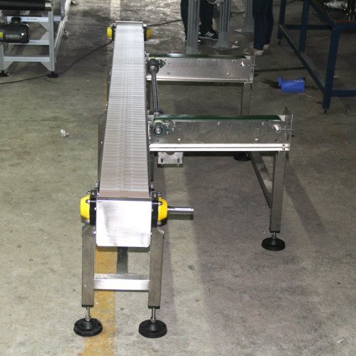 Transportadores de manipulación de materiales plásticos de la correa de la PU de la cadena superior plana