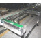 Plastic flat top chain PU belt material handling conveyors
