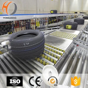 Roller Tire conveyor, Belt tire conveyor system for tire industry