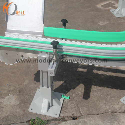 Flexlink chain conveyor for fish food transmission