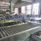 material handling roller gravity conveyor plastic belt processing conveying line for milk transmission