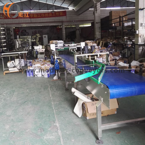 material handling roller gravity conveyor plastic belt processing conveying line for milk transmission