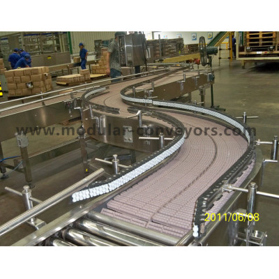 Plastic Roller modular belt conveyor