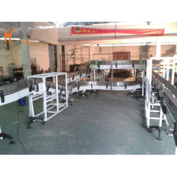 Customized H882TAB H880TAB table top flexible plastic chain conveyor