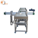 S.S roller working table with PVC belt bottle transmission conveyor line