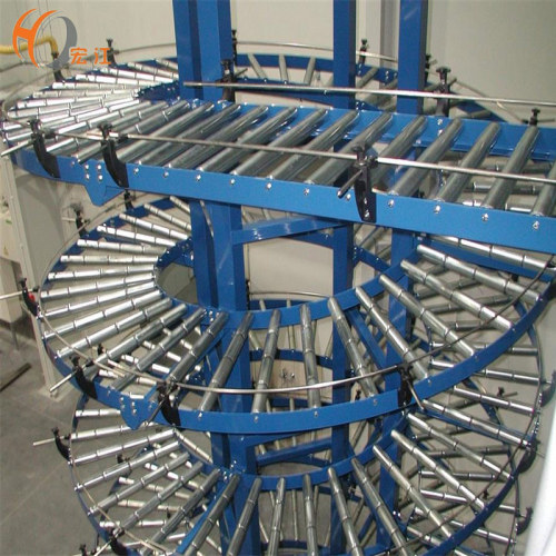 gravity roller spiral conveyor
