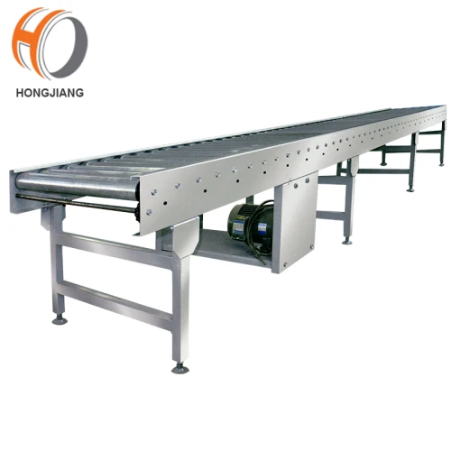 Carton box transmission stainless steel roller conveyor