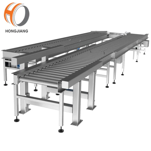 Carton box transmission stainless steel roller conveyor