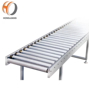 Carton box transmission stainless steel roller conveyor