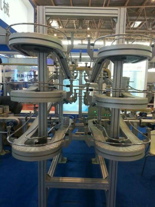 Accumulation Conveyor/Spiral/Horizontal flexible plastic chain conveyor line