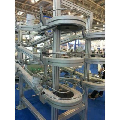 Accumulation Conveyor/Spiral/Horizontal flexible plastic chain conveyor line