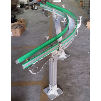 Plastsic flexlink modular chain mini inclined conveyor