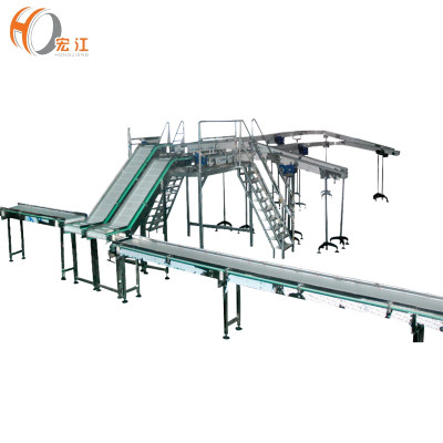 industrial machine chains food grade conveyor system