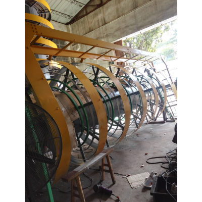 Revolutionary Flexible Chain Spiral Conveyor System for Efficient Vertical Lifts