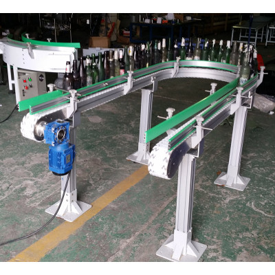 flexing POM food grade modular belt conveyors