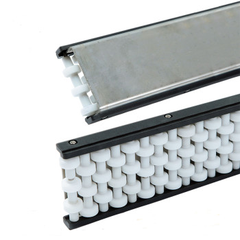 Conveyor components H128-99 U3 plastic POM stainless side guides 99mm