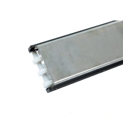 Conveyor components H128-99 U3 plastic POM stainless side guides 99mm