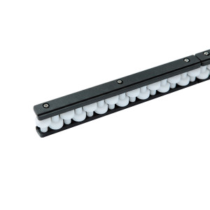 H128-47 U1 type conveyor single row roll ball straight running guides