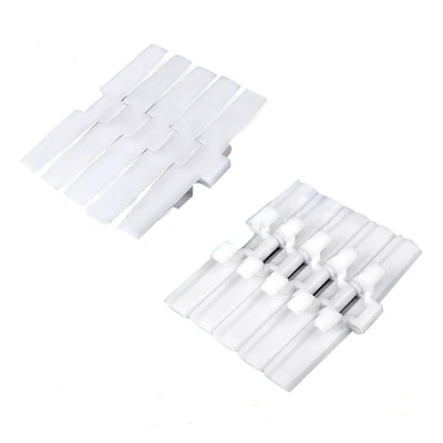 New H880STAB little winged blending chains scraping belt link joint drag convyor chain scraper conveyor plastic Dupon POM