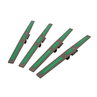 H406 screw conveyor flexible rubber plastic chain for food beverage oil water buckets carbon transmission