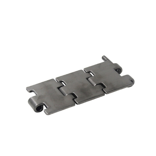 HS803 flat top straight running stainless steel single hinge chain