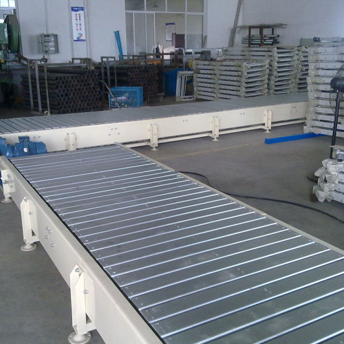 Metal chain plate conveyor for heavy-duty object