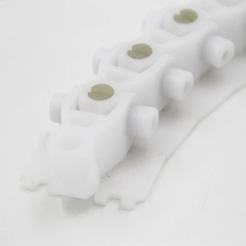 XS44 Plastic white food grade flexible flexlink chain