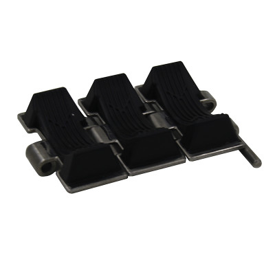 812 Rubber top Stainless steel table top conveyor Chain