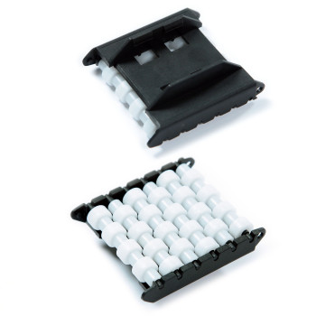 Conveyor component plastic H580-64 roller side guides