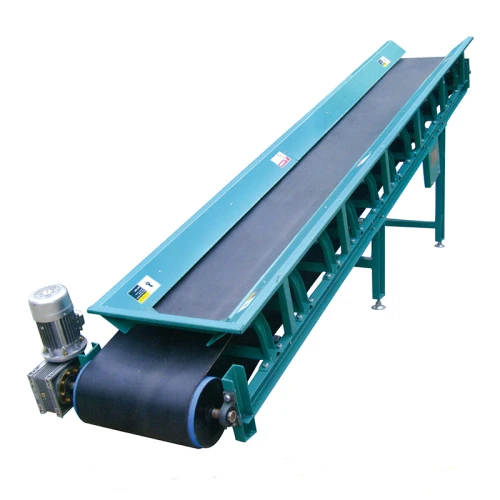 rubber belt movable conveyor for carton, coal etc.