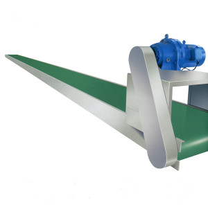 Conveyor belts for PU PVC material Susi food grade rubber belt conveyor China