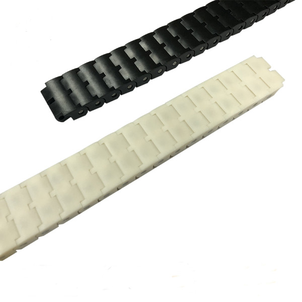 Plastic conveyor chain small pitch 12.7mm double row anti-static roller chain