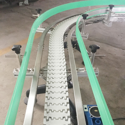 food and beverage automatic production line flexlink chain conveyor