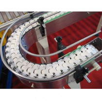 Plastic chain conveyor for flexible chain line food grade chain conveyor