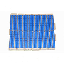 Plastic roller chain flattop straight running conveyor double hinges roller chain
