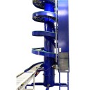 Conveyor system spiral conveyor for transtation packing box beverage food screw conveyor