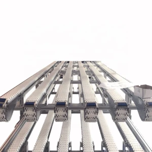 Plastic Chain Conveyor Vonda toilet paper / tissue paper conveyor production line Flexible Chain food beverage Conveyor