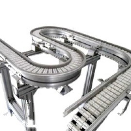 Flexible Conveyor Roller top chain accumulation Conveyor for Pharmaceutical industry conveyors