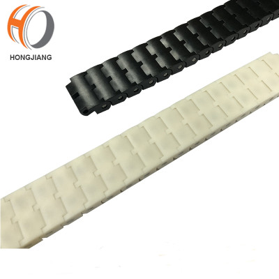 1108C 32mm width straight run miniature plastic special conveyor chains, anti-static conveyor chains