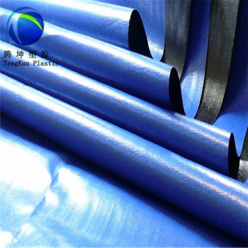 0.75-1.0 millimètre bon marché PVC noir bleu roule la géomembrane de PVC