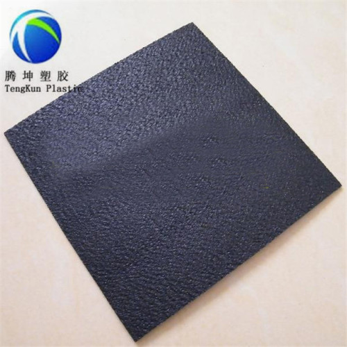 Промышленный пластиковый лист HDPE Текстурированная геомембрана