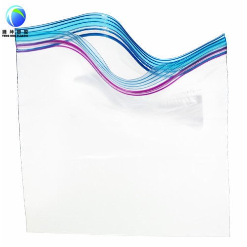 Kleine Plastiktaschen mit Reißverschluss zum Verkauf mit Logo