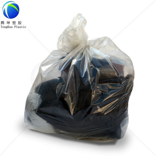 Белый цвет Одноразовый мешок для мусора в рулоне
