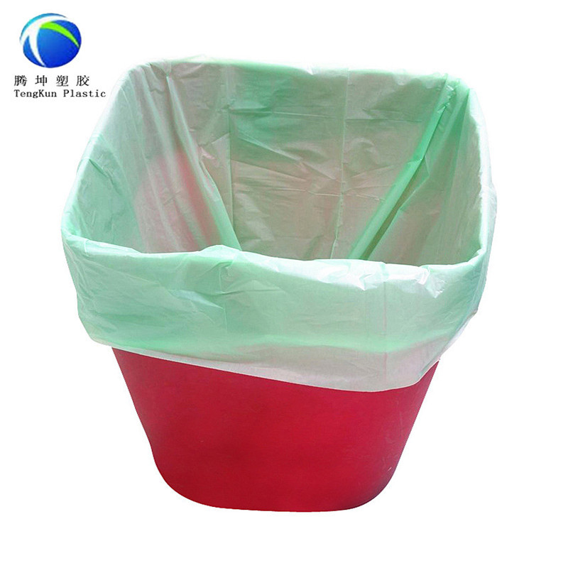 Des sacs poubelle biodégradables, sac à déchets biodégradables, sac de  plastique biodégradable sac d'amidon de maïs - Chine Le PEHD sacs et sac à  ordures prix