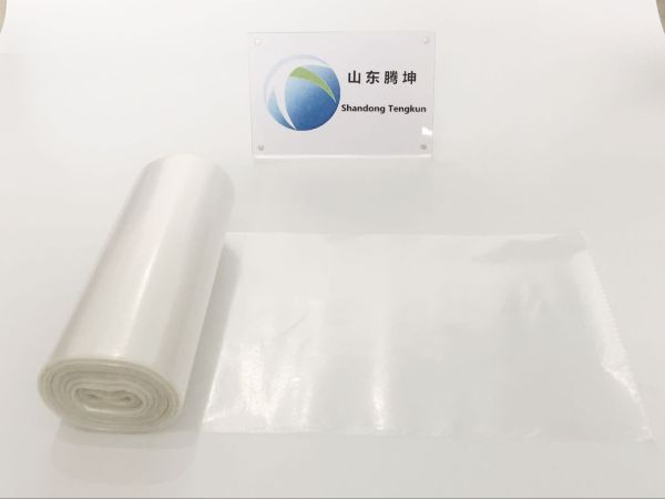 White Color Disposable Garbage Bag in Roll